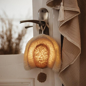 Мобиль музыкальный с подсветкой Mrs. Ertha "Rainbow", кремовый